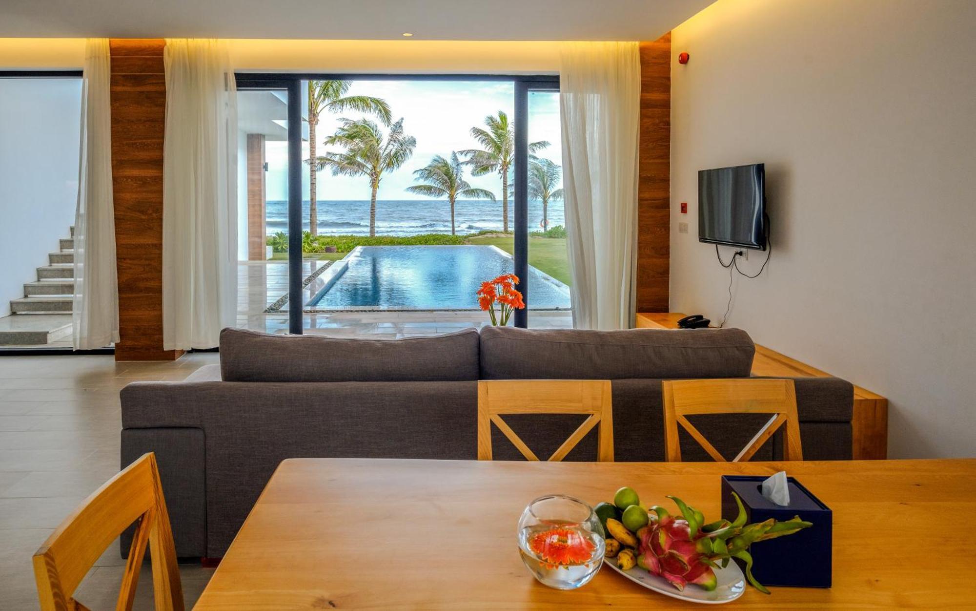 Biet Thu Mat Tien Bien Saint Simeon Resort فونج تاو المظهر الخارجي الصورة